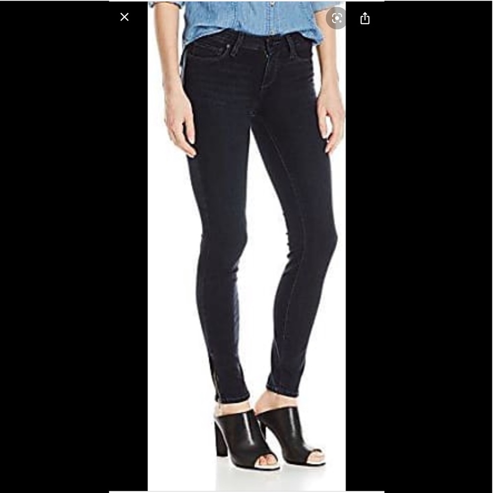 Theory Ankle Zip Up Skinny Jeans